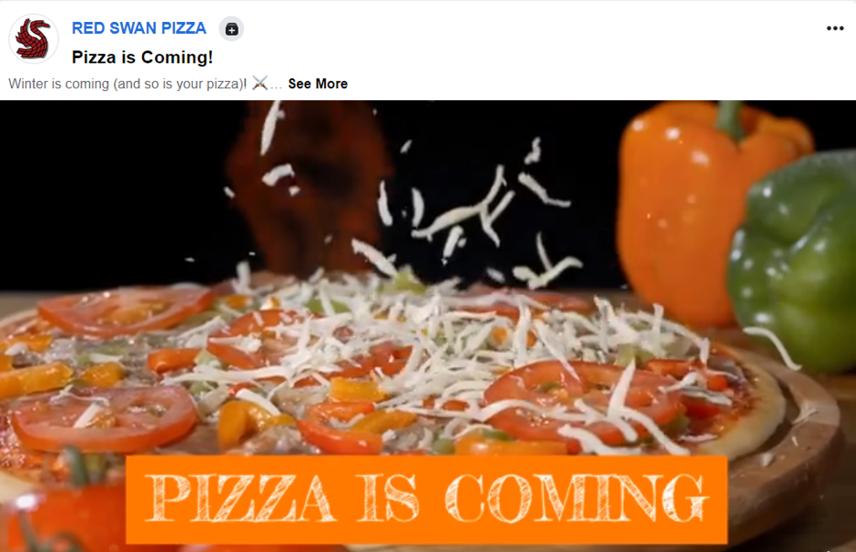 pizza facebook