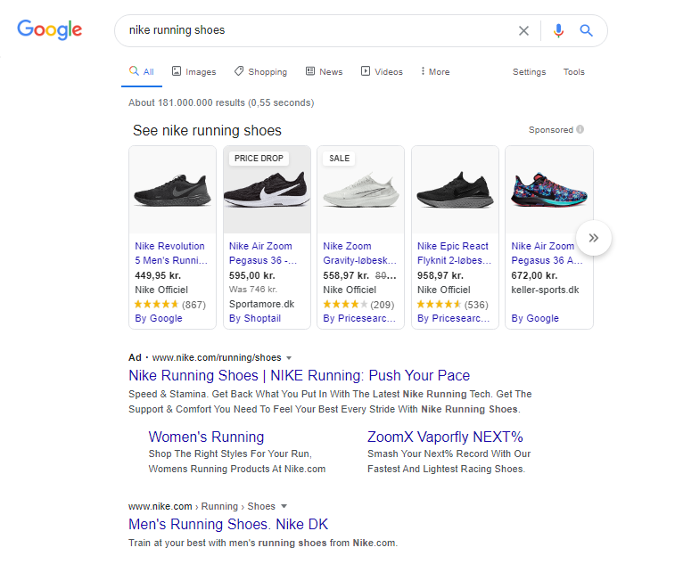 google search paid ads