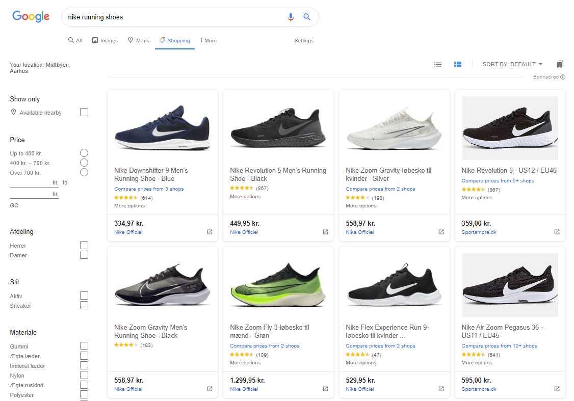 google shopping ads