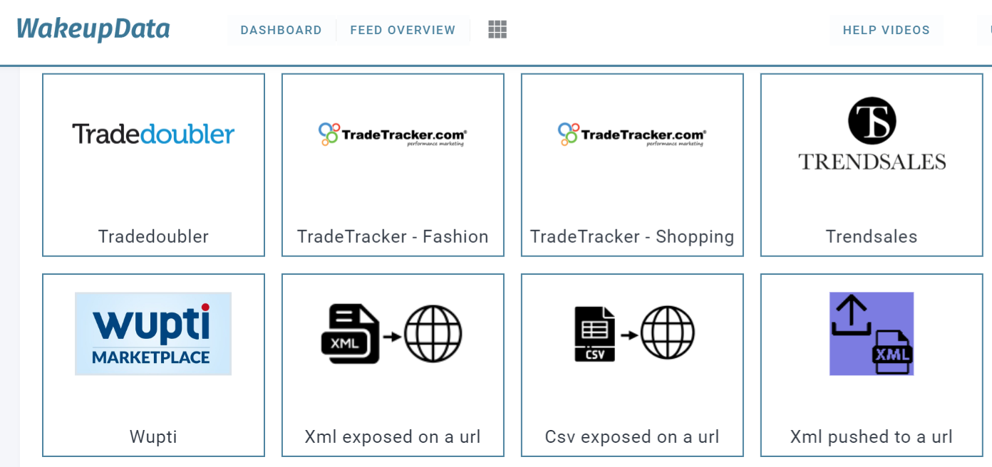 Tradedoubler template