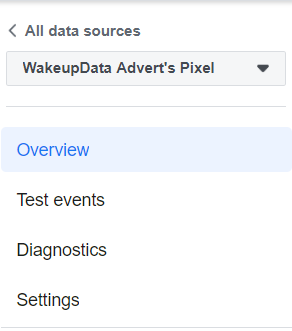 Wakeupdata facebook pixel