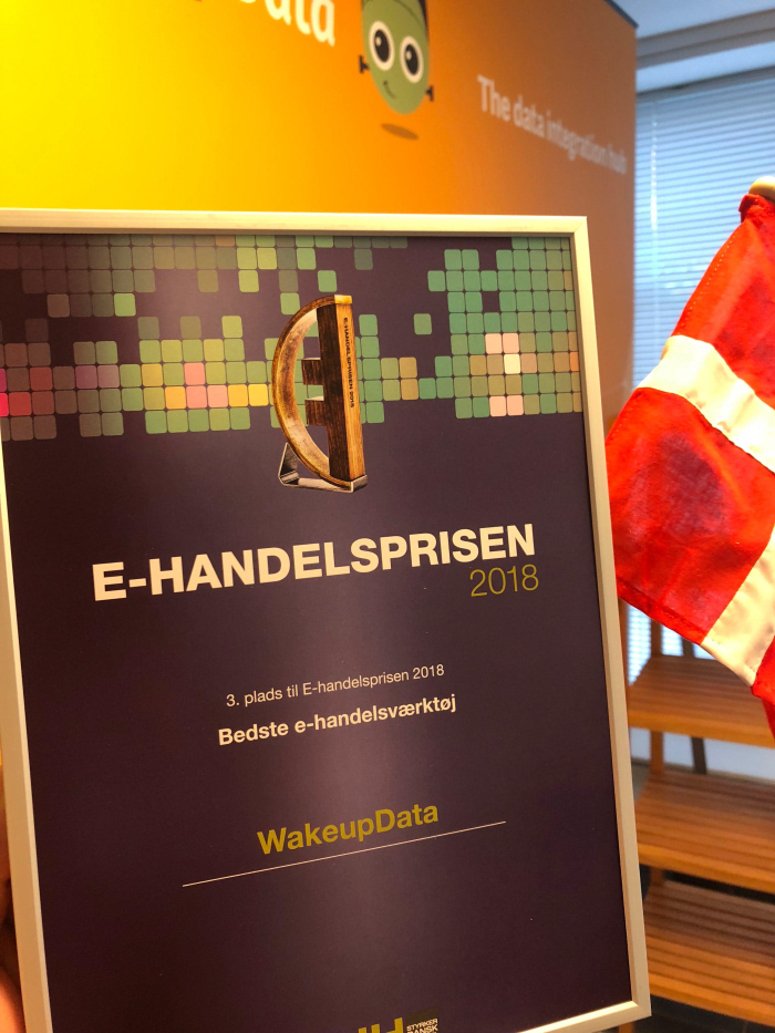 WakeupData awarded third place for the FDIH Best E-commerce Tool 2018!