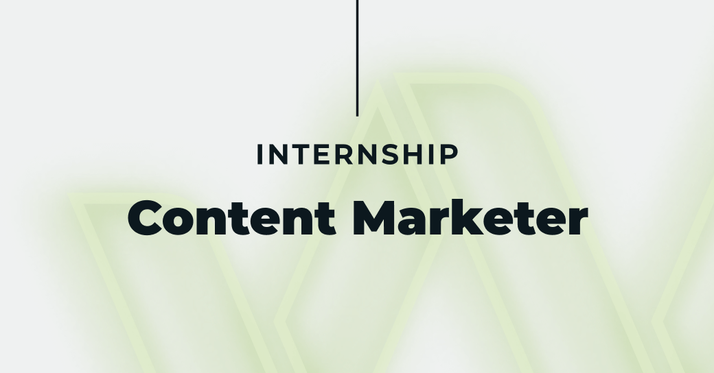 INTERNSHIP: Content Marketer