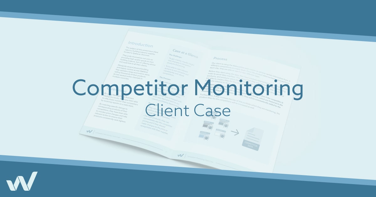 Competitor Monitoring for Ecommerce | Client Case