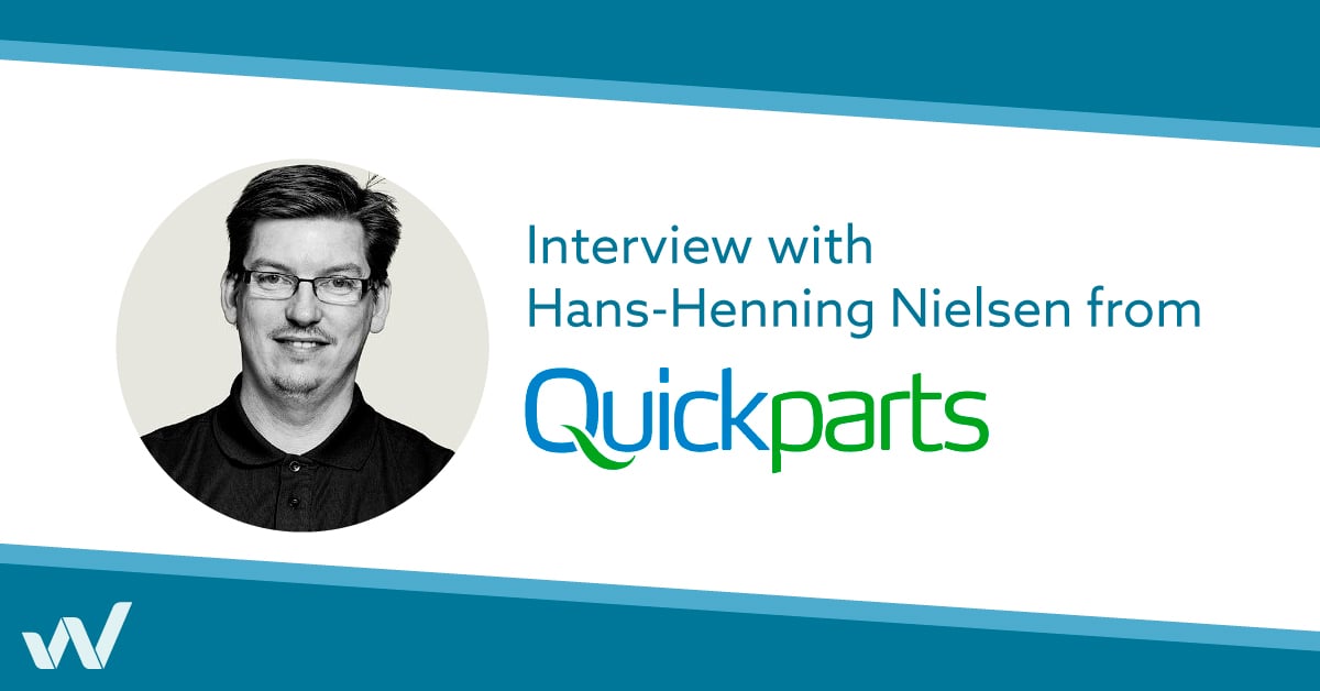 Interview with Hans-Henning Nielsen - E-commerce manager at Quickparts
