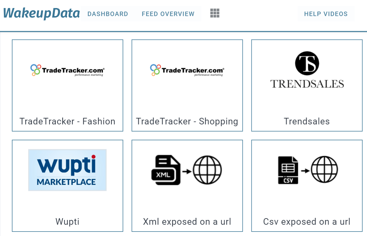 TradeTracker template WakeupData